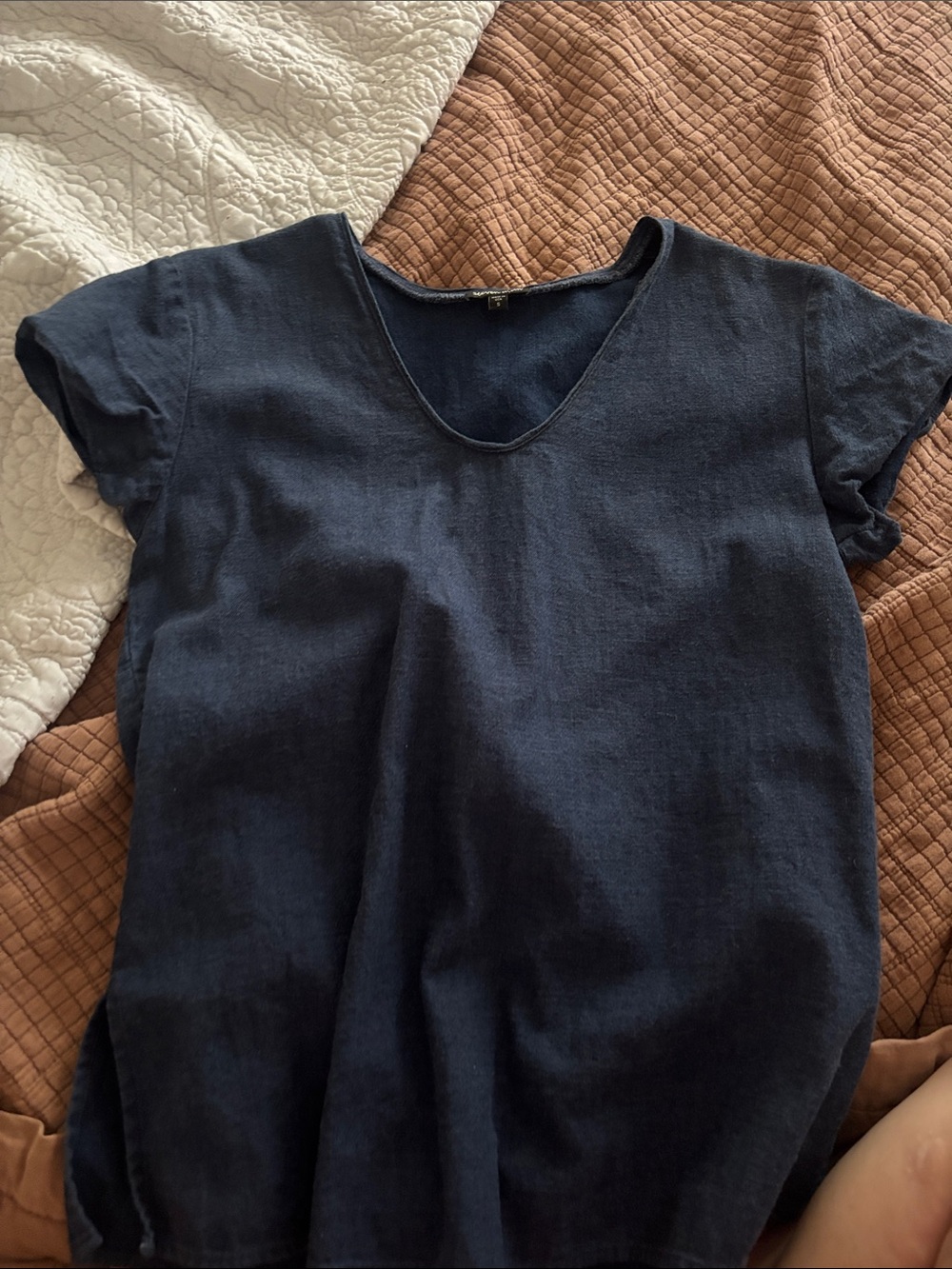 Steven Alan women’s denim top